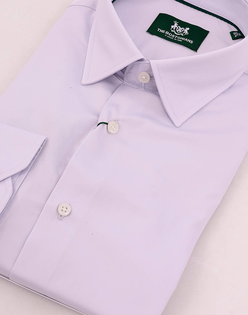 THE BOSTONIANS РИЗА ПОПЛИН CUSTOM FIT POPLIN Classic Custom Fit