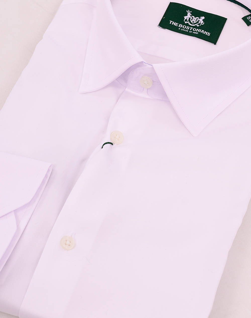 THE BOSTONIANS РИЗА ПОПЛИН CUSTOM FIT POPLIN Classic Custom Fit
