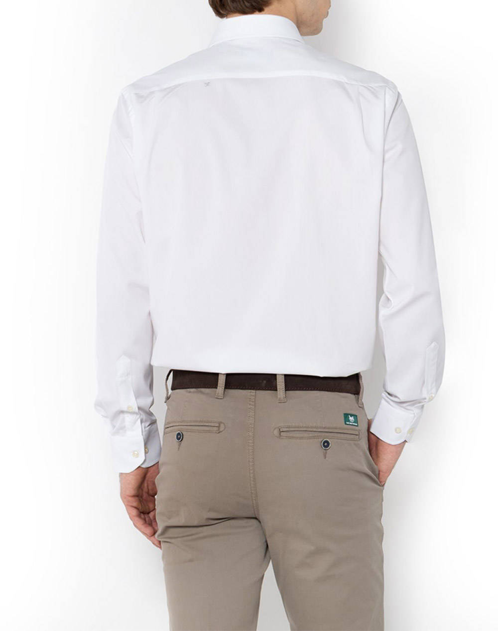 THE BOSTONIANS РИЗА POPLIN CUSTOM FIT Plain POPLIN Classic Custom Fit