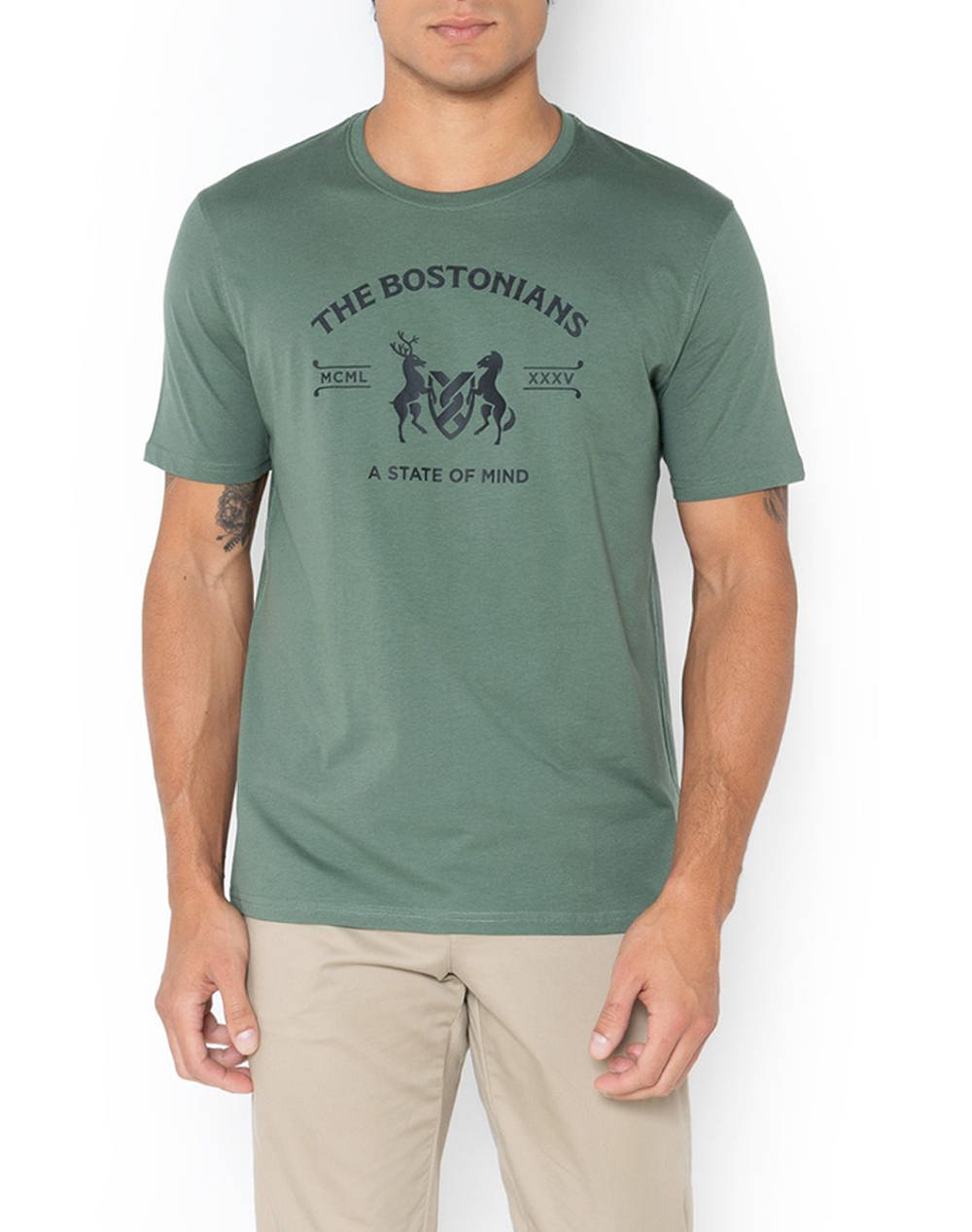 THE BOSTONIANS BLOUSE T-SHIRT THE BOSTONIANS LOGO