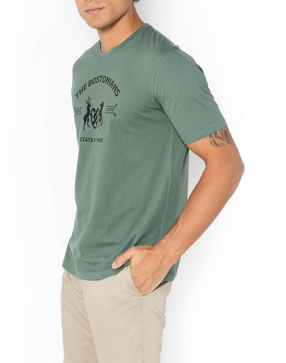 THE BOSTONIANS BLOUSE T-SHIRT THE BOSTONIANS LOGO
