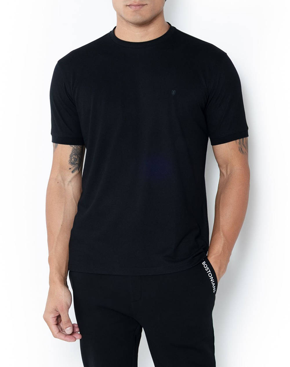 THE BOSTONIANS BLOUSE T-SHIRT PIQUE TECH REGULAR FIT
