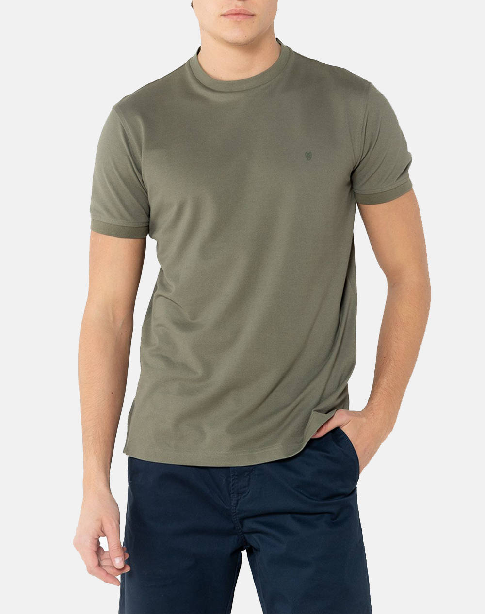 THE BOSTONIANS BLOUSE T-SHIRT PIQUE TECH REGULAR FIT