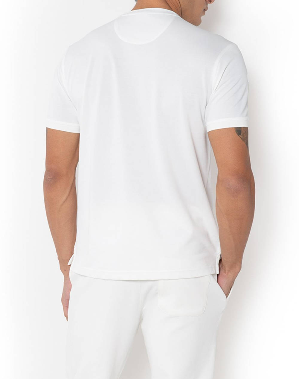 THE BOSTONIANS BLOUSE T-SHIRT PIQUE TECH REGULAR FIT