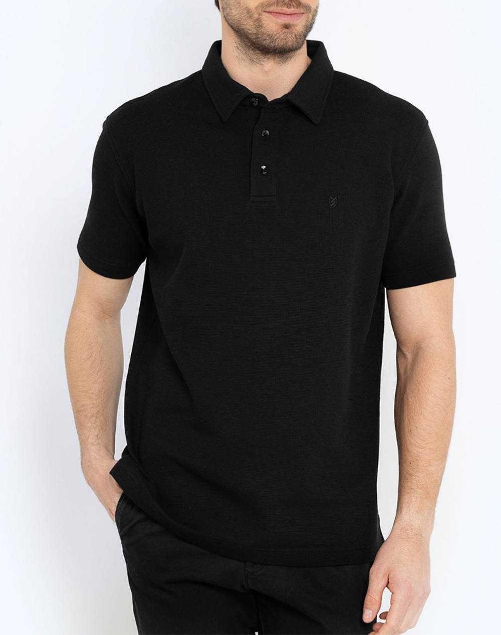 THE BOSTONIANS ТЕНИСКА POLO PIQUE WAFFLE REGULAR FIT