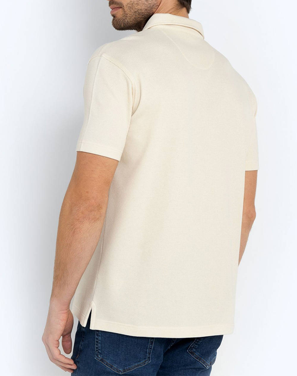 THE BOSTONIANS ТЕНИСКА POLO PIQUE WAFFLE REGULAR FIT