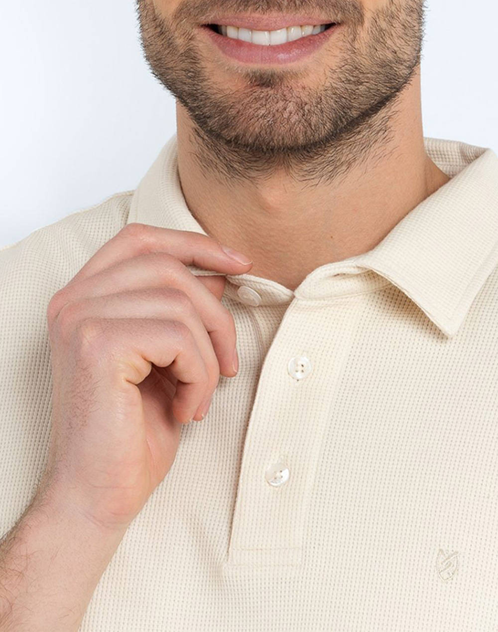THE BOSTONIANS ТЕНИСКА POLO PIQUE WAFFLE REGULAR FIT
