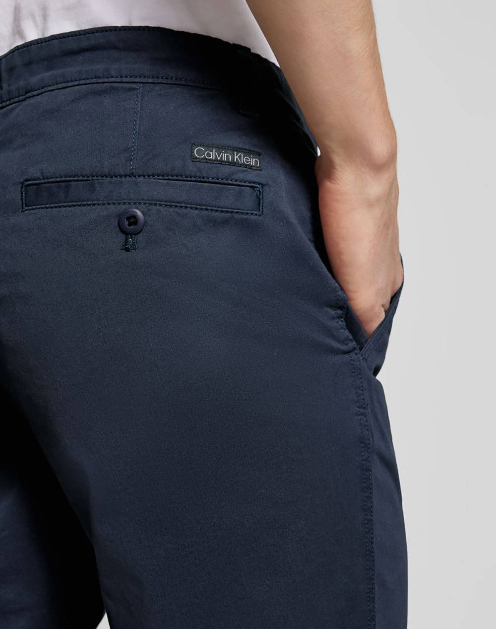 CALVIN KLEIN COTTON SIGNATURE SLIM CHINO PANT