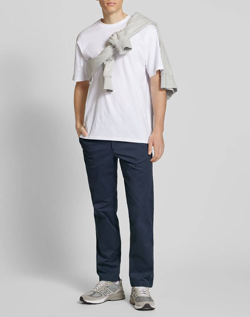 CALVIN KLEIN COTTON SIGNATURE SLIM CHINO PANT