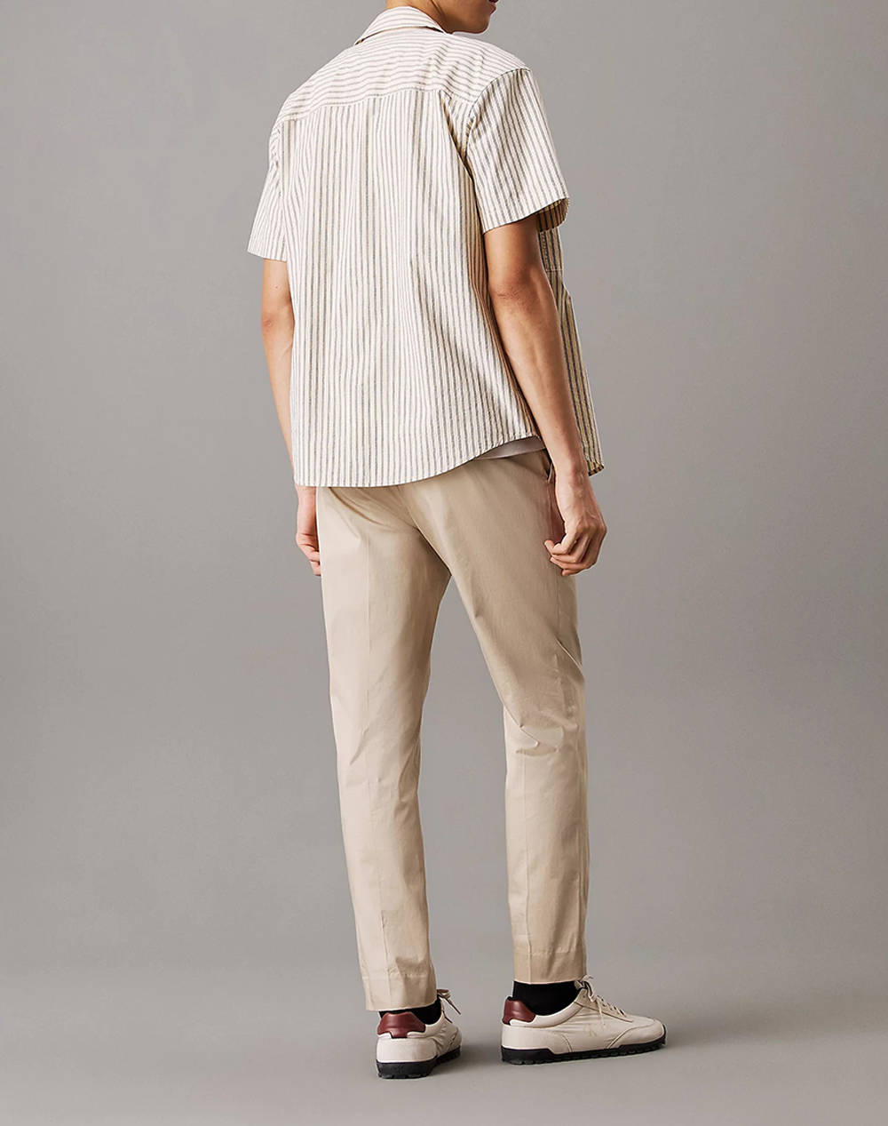 CALVIN KLEIN STRETCH SATEEN JOGGER