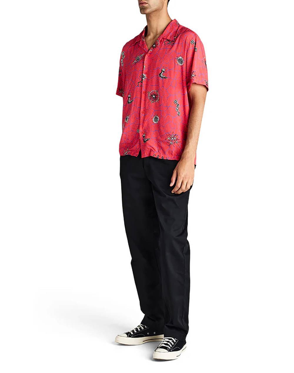 DEUS EX MACHINA VIBRANT VIRUS SHIRT Мъжка риза