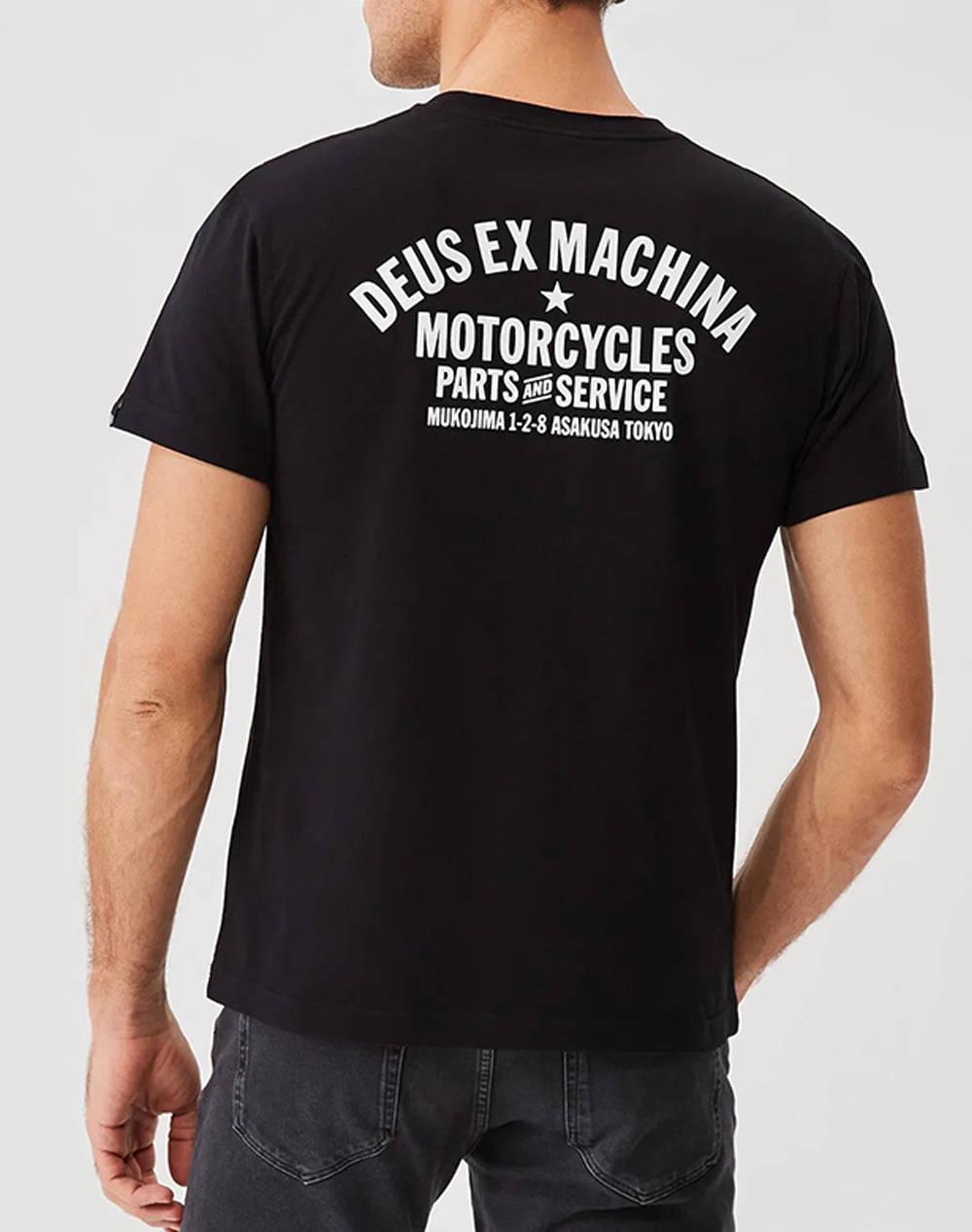 DEUS EX MACHINA TOKYO ADDRESS МЪЖКА ТЕНИСКА