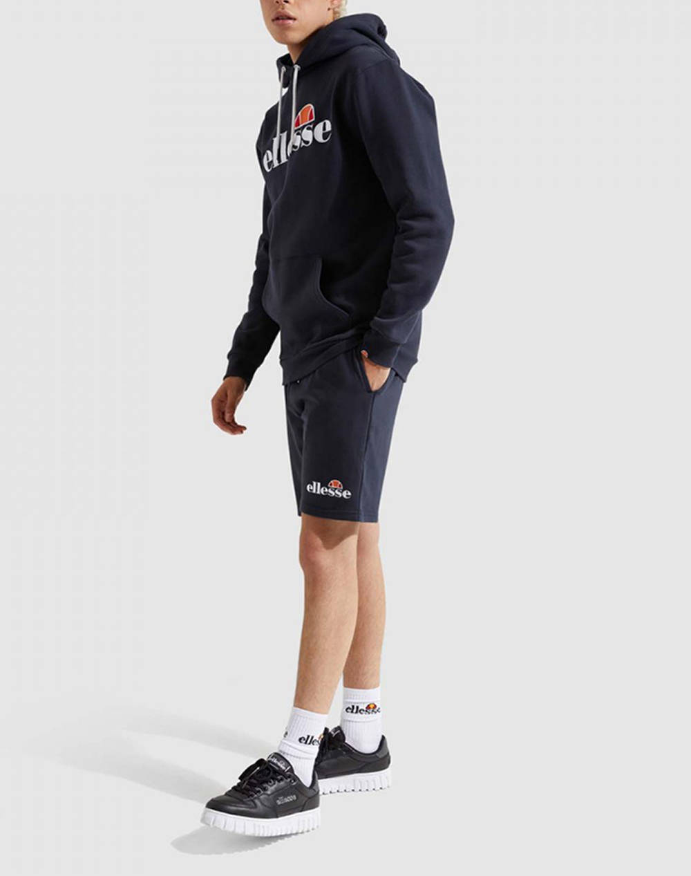 ELLESSE MENS CORE SILVAN FLEECE SHORTМЪЖКИ КЪСИ ПАНТАЛОНИ