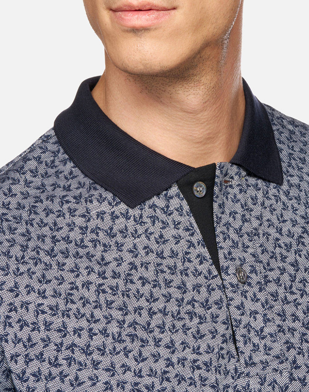 GEOX M POLO OXFORD - BCI ALL OVER P