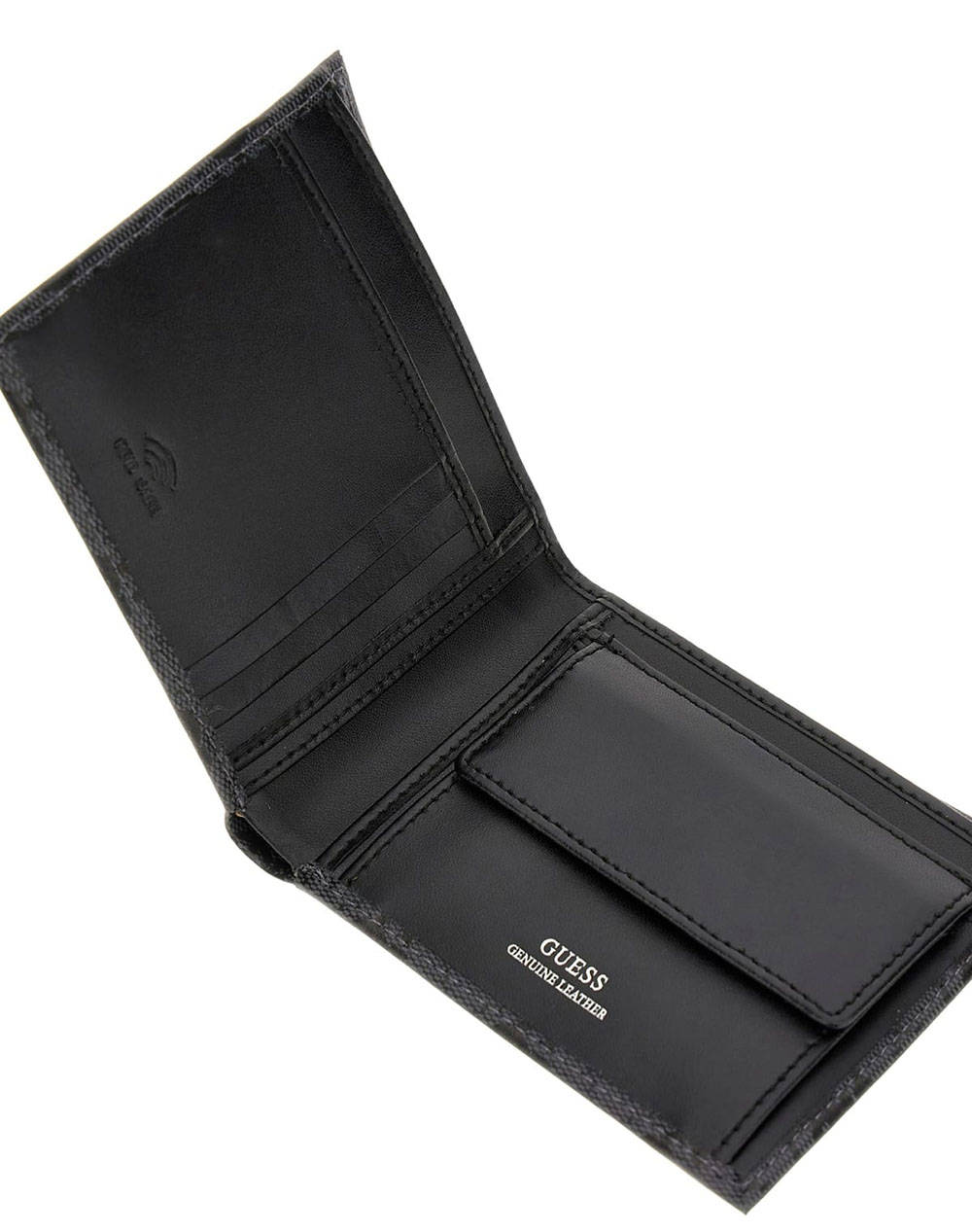 GUESS MADRID BLLFLD W COIN POCKET МЪЖКИ АКСЕСОАРИ (Размери:12 x 9.8 x 1.5см.)