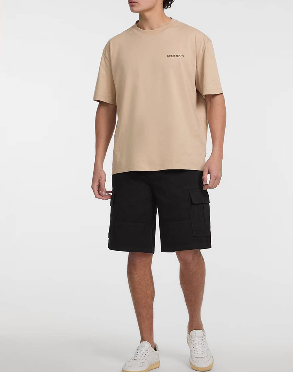 GUESS JEANS GJ CARGO CHINO SHORT - ECO ORG CO CLASSIC RG TWILL340 КЪСИ ПАНТАЛОНИ ЗА МЪЖЕ