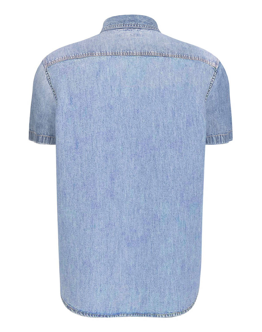 GUESS JEANS GJ REGULAR SS DENIM - ECO ORG CO 7074 RG INDIGO РИЗА ЗА МЪЖЕ