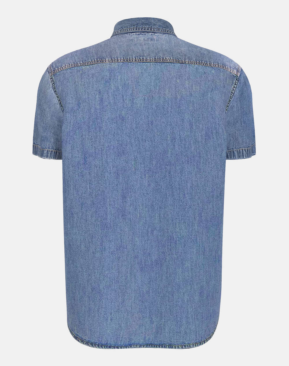 GUESS JEANS GJ REGULAR SS DENIM - ECO ORG CO 7074 RG INDIGO РИЗА ЗА МЪЖЕ