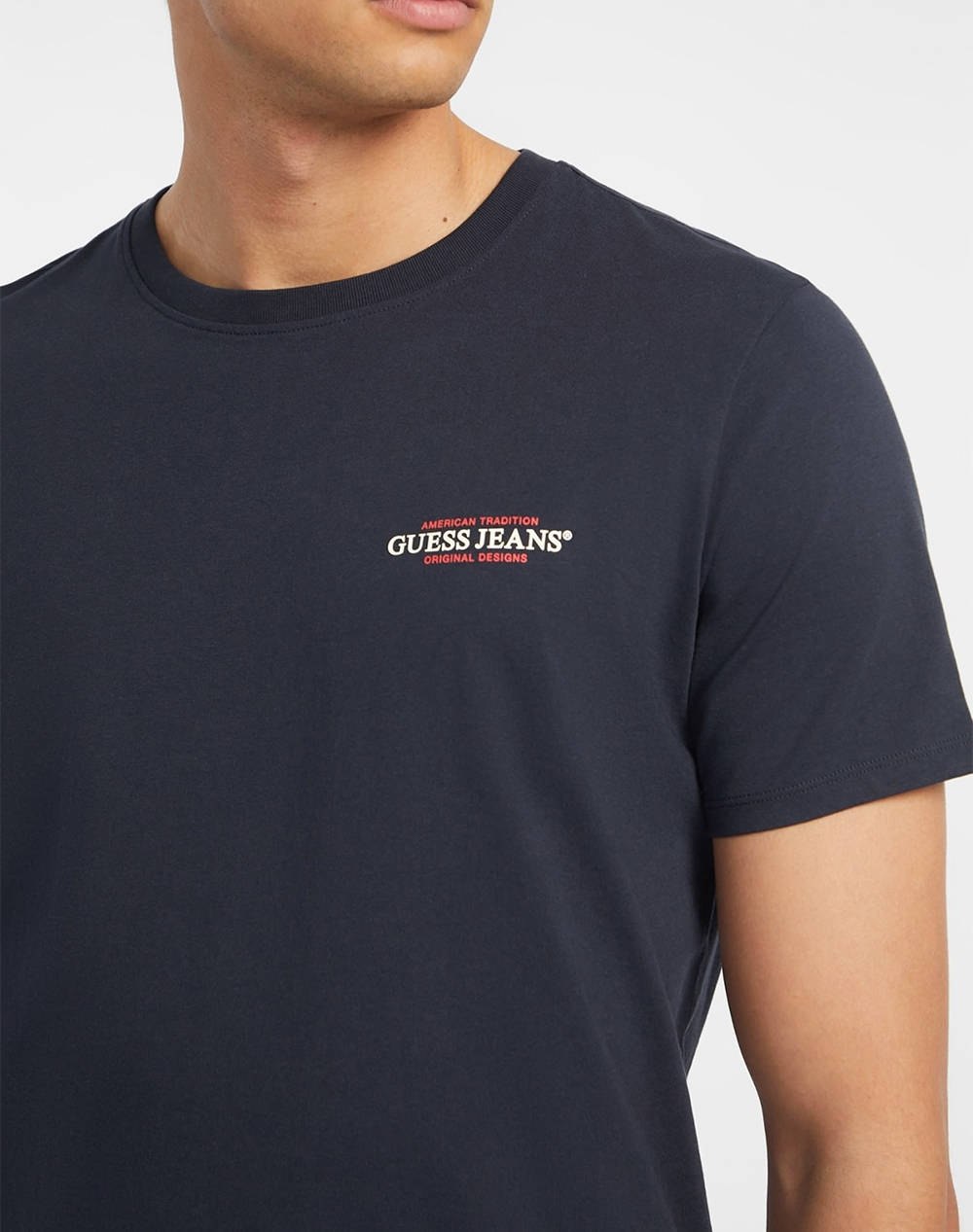 GUESS JEANS GJ SS CN SLIM AMERICAN TR TEE МЪЖКА ТЕНИКСА