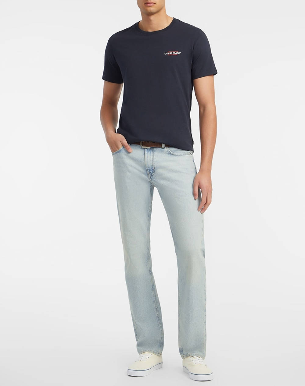 GUESS JEANS GJ SS CN SLIM AMERICAN TR TEE МЪЖКА ТЕНИКСА