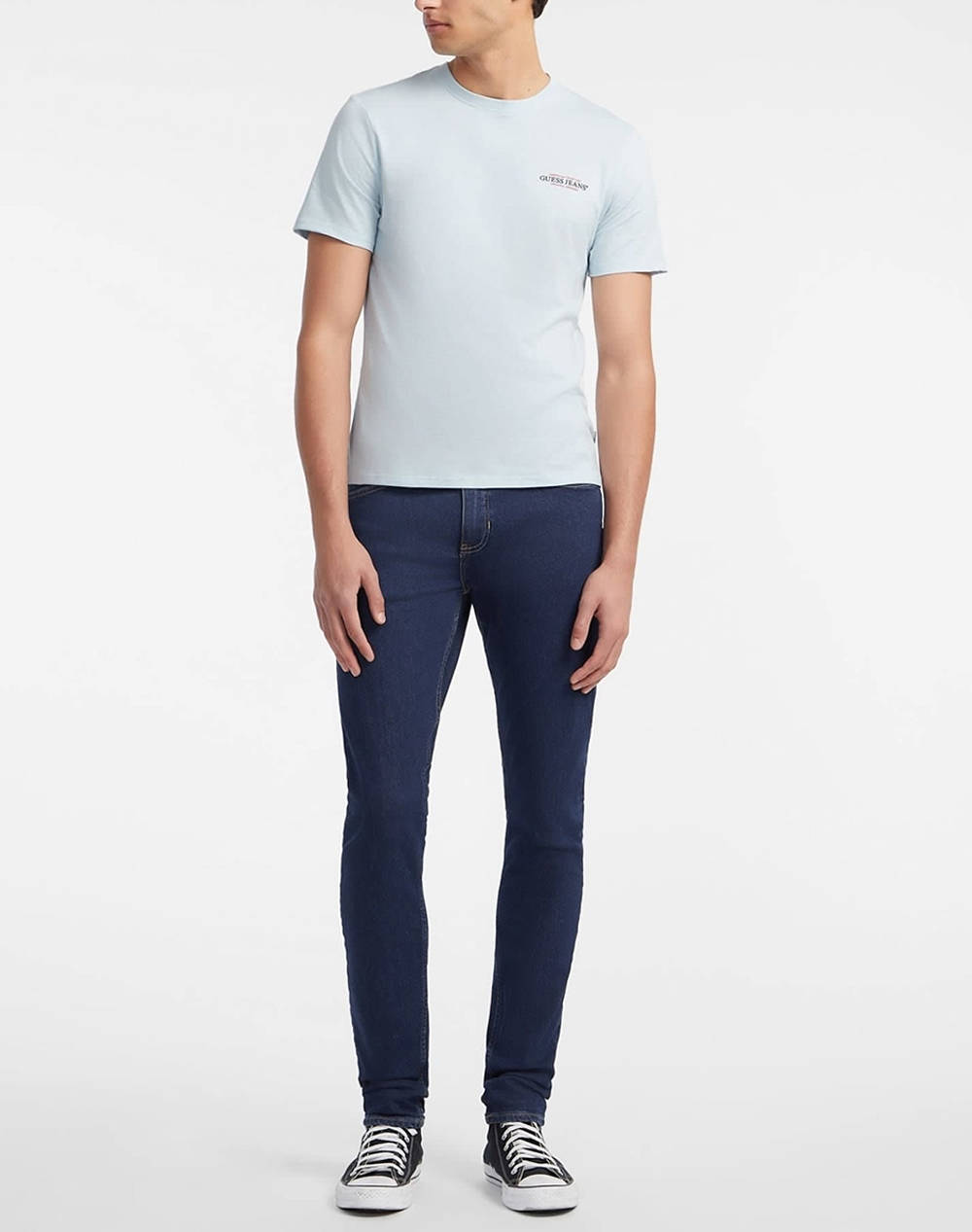 GUESS JEANS GJ SS CN SLIM AMERICAN TR TEE МЪЖКА ТЕНИКСА