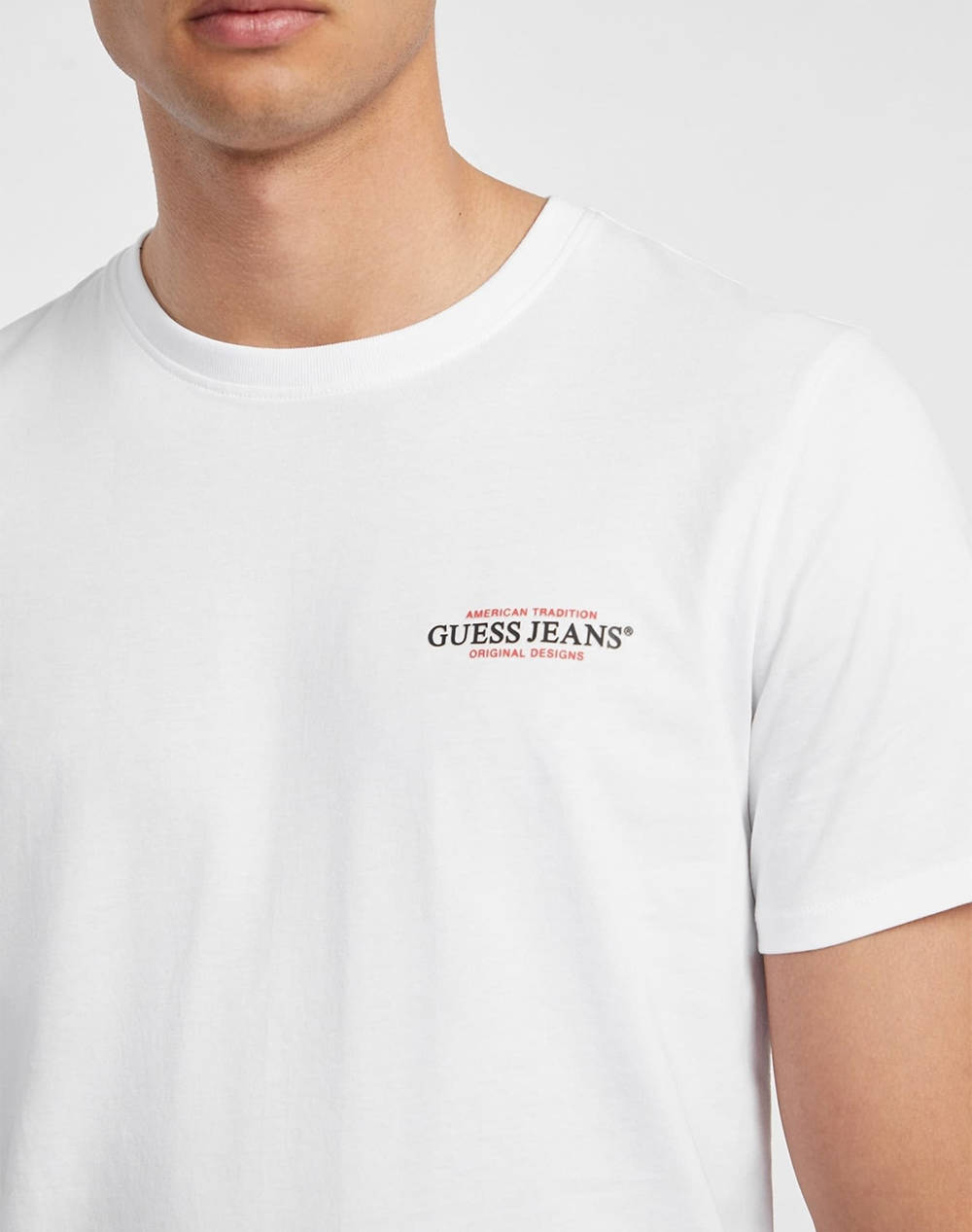 GUESS JEANS GJ SS CN SLIM AMERICAN TR TEE МЪЖКА ТЕНИКСА