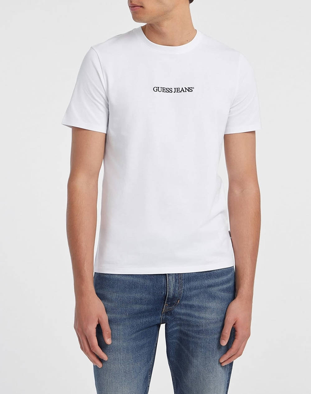 GUESS JEANS GJ SS CN SLIM LOGO EMBRO TEE МЪЖКА ТЕНИКСА