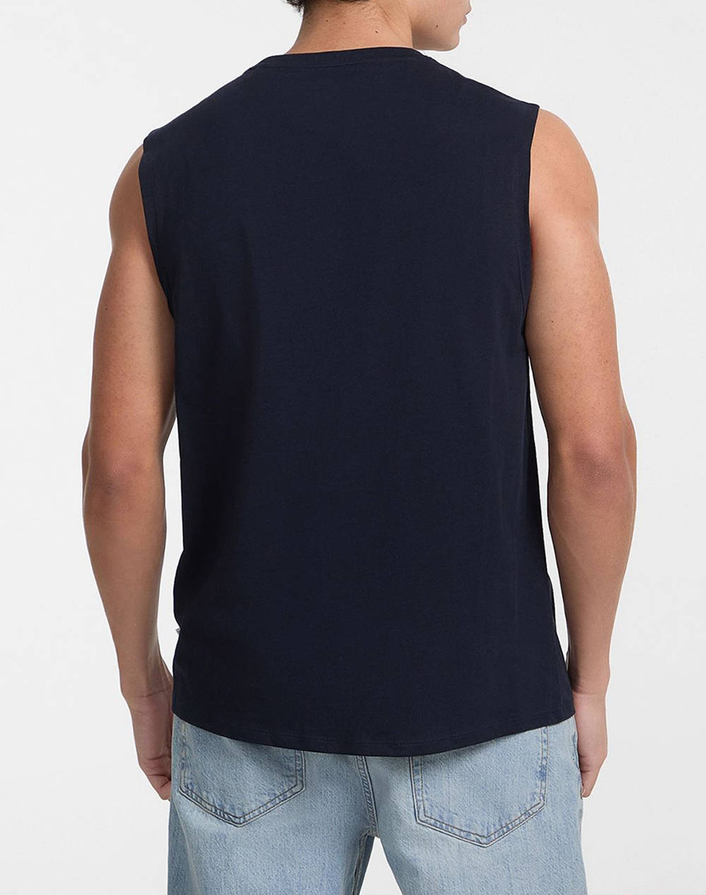 GUESS JEANS GJ MUSCLE COLLEGIATE - ORGANIC COTTON 160GSM МЪЖКА ТЕНИСКА