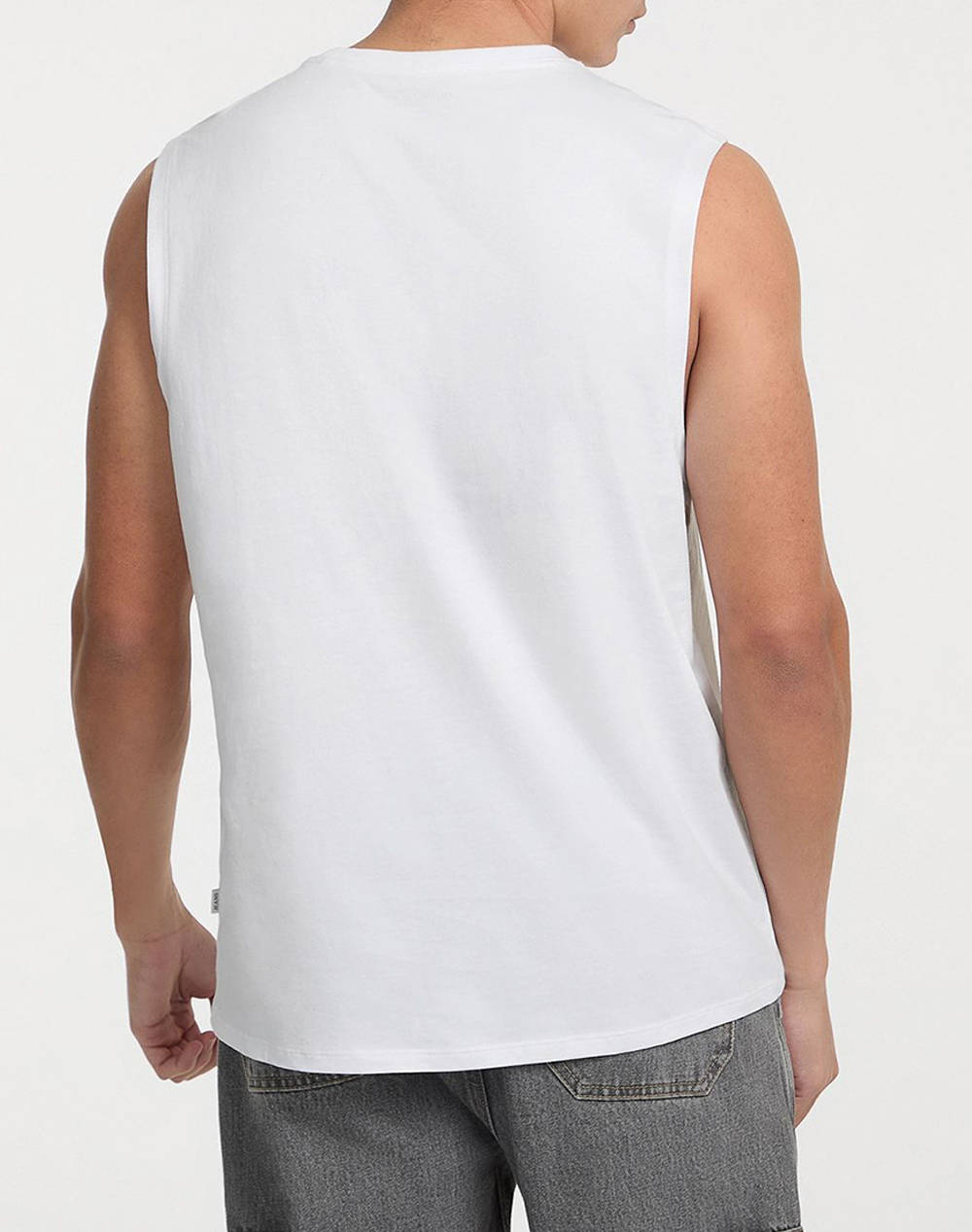 GUESS JEANS GJ MUSCLE COLLEGIATE - ORGANIC COTTON 160GSM МЪЖКА ТЕНИСКА