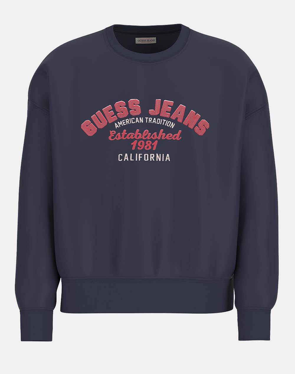 GUESS JEANS GJ CN OS VINTAGE SWEAT MENS SWEATSHIRT