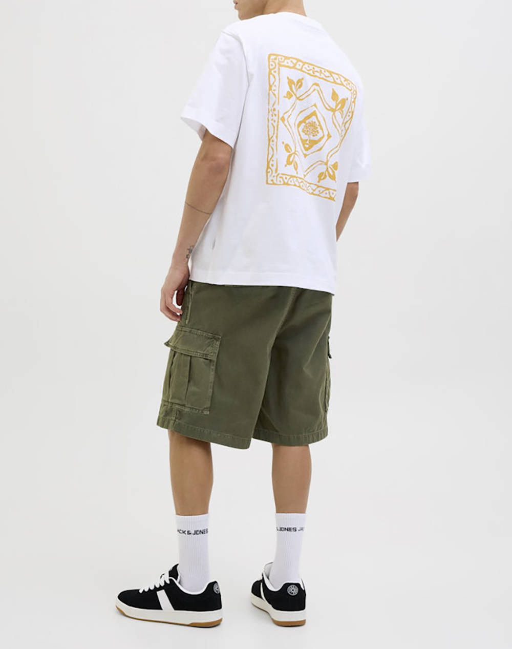 JACK&JONES JPSTKARL AVERY CARGO SHORTS MID