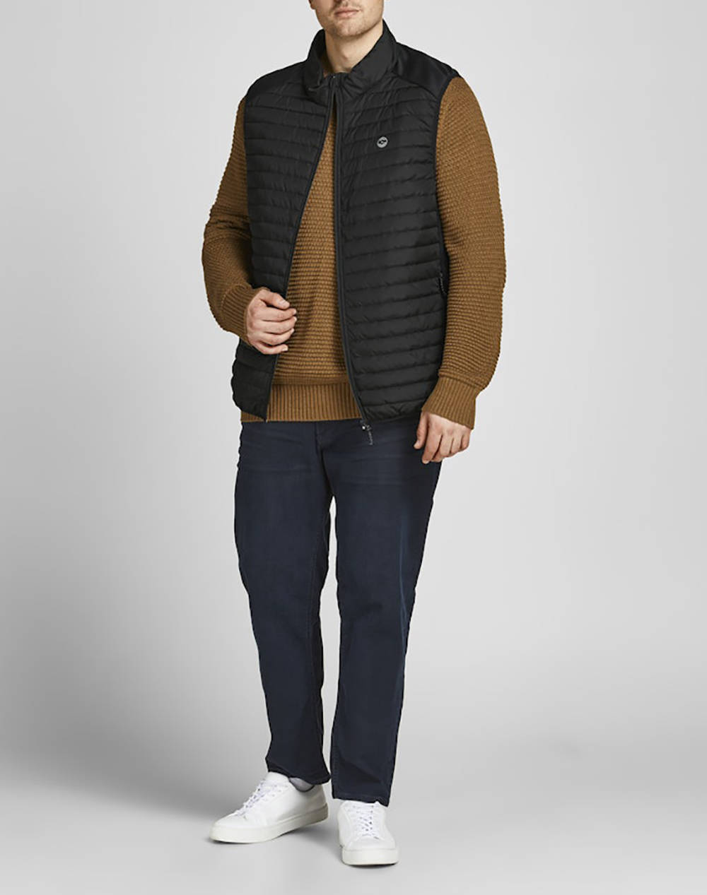 JACK&JONES JJEMULTI BODYWARMER COLLAR NOOS PLS
