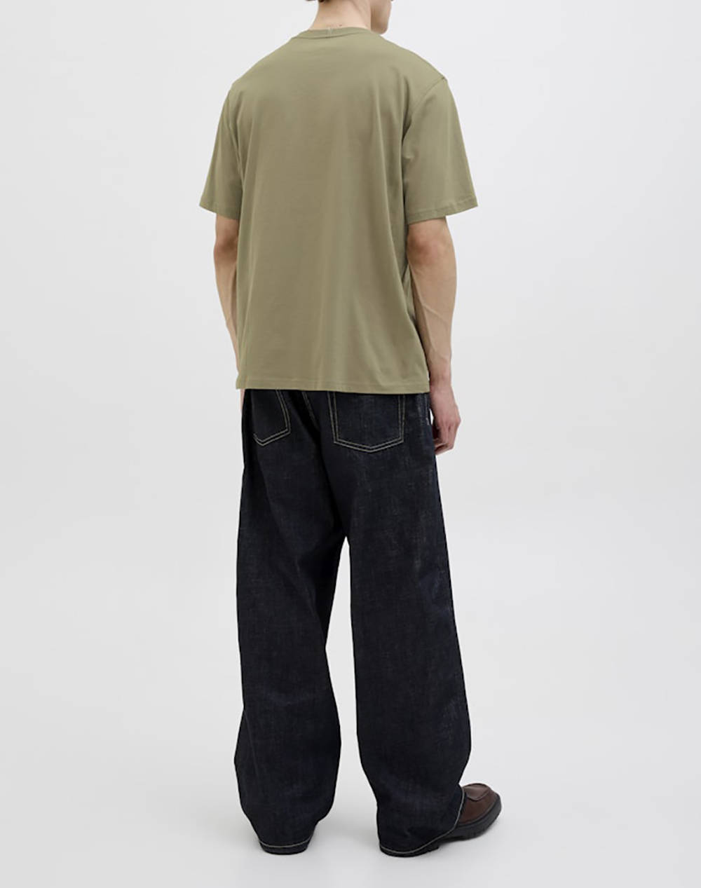 JACK&JONES JORFREDERIKSBERG BOX SCRIPT TEE SS CN LN