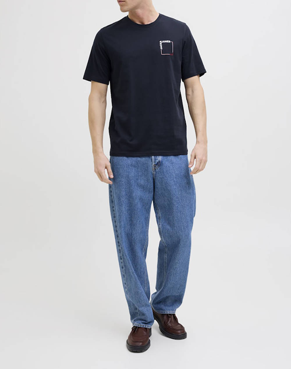 JACK&JONES JJVERNER TEE SS CREW NECK LN