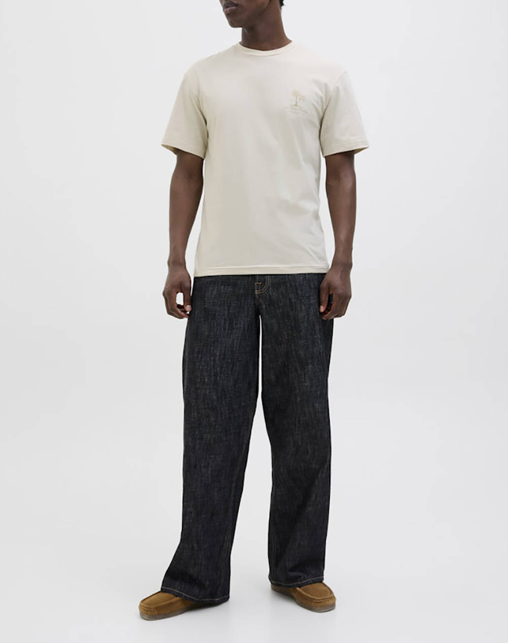 JACK&JONES JJSUMMER VIBES TEE SS CREW NECK LN