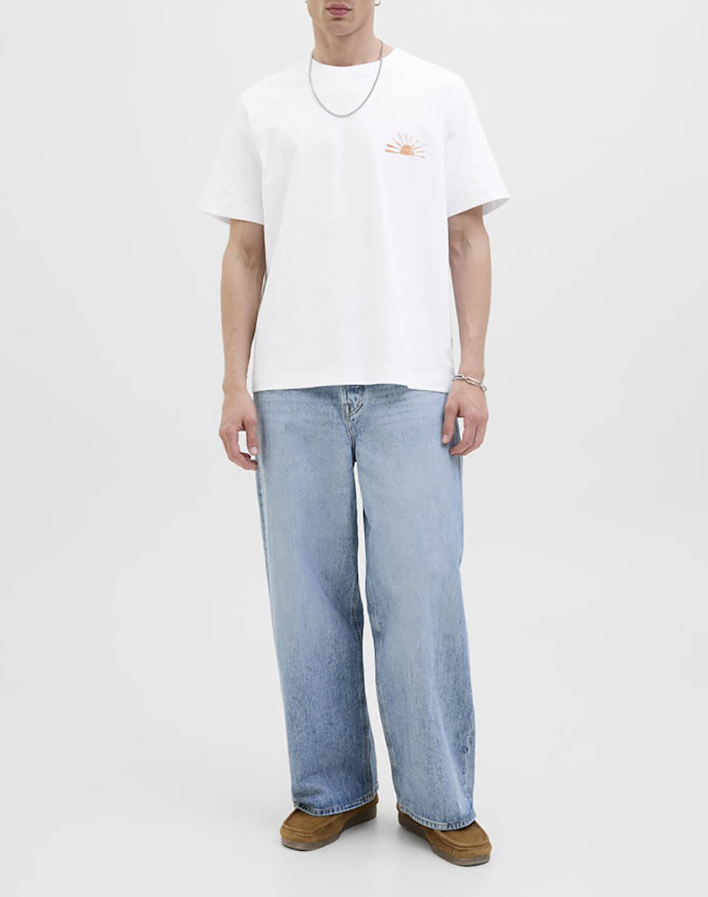 JACK&JONES JORCANGGU SUMMER PICTURE TEE SS CN