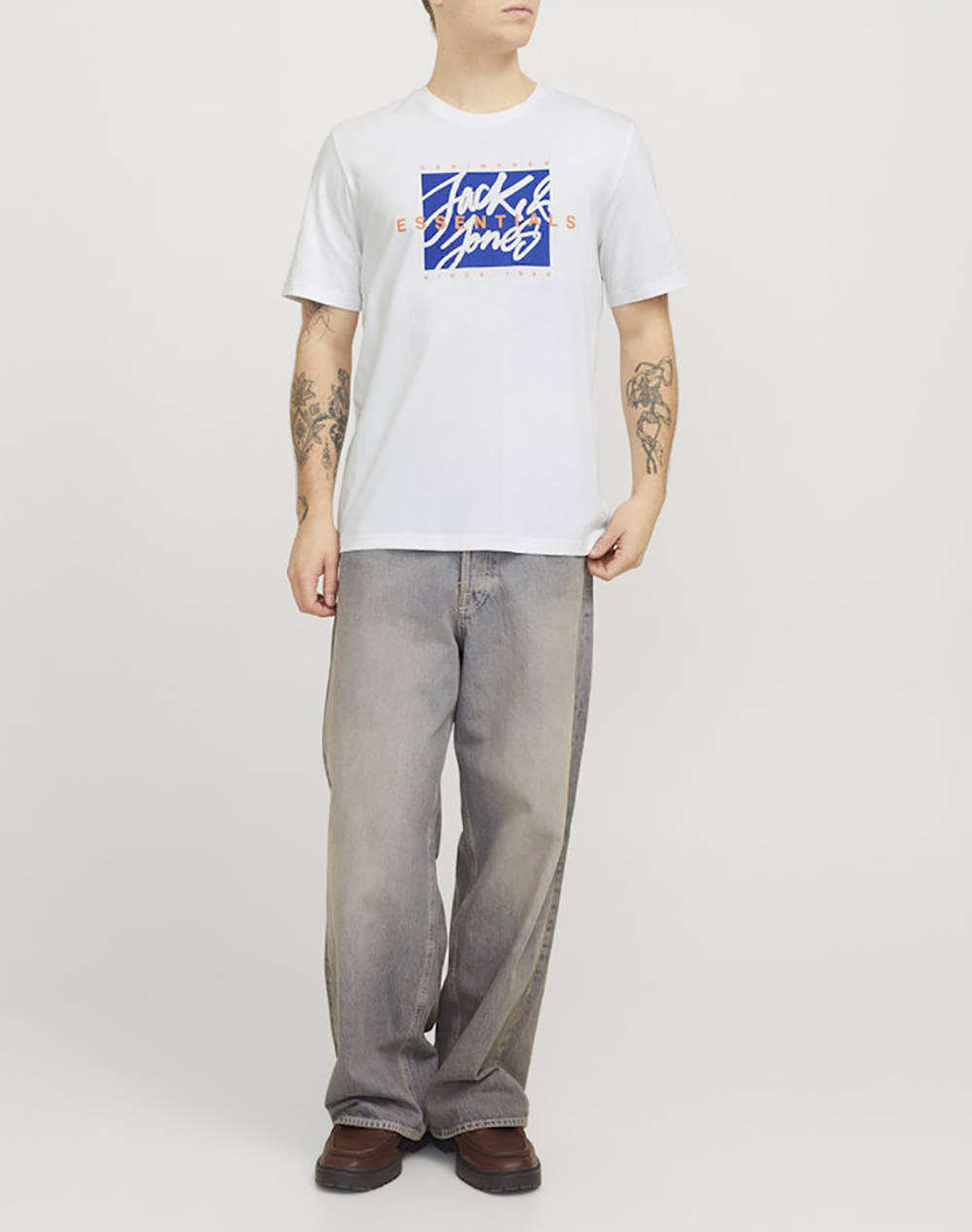 JACK&JONES JJCOLTON TEE SS CREW NECK LN