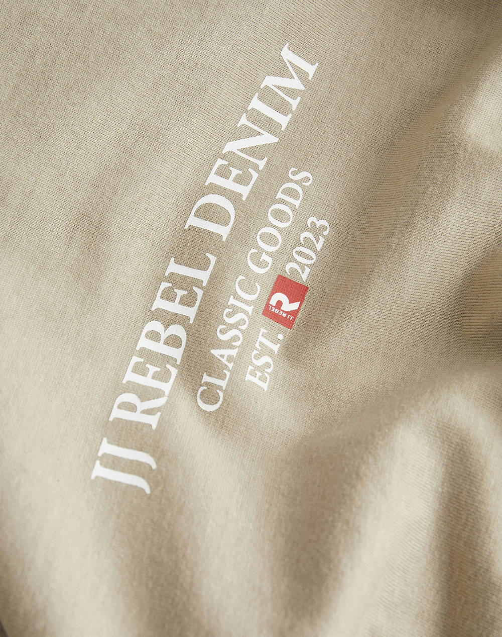 JJ REBEL JREBJEANS REBEL PRINT TEE SS O-NECK SN