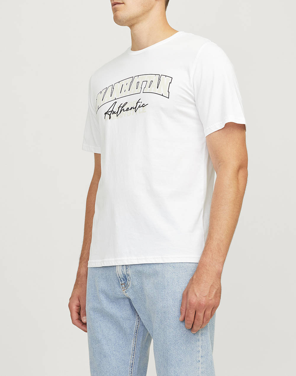 JJ REBEL JREBNEWYORK TEE SS CREW NECK SN