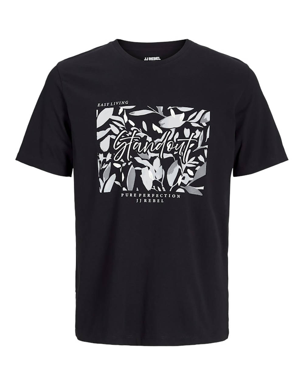 JJ REBEL JREBBERN BOX TEE SS CREW NECK