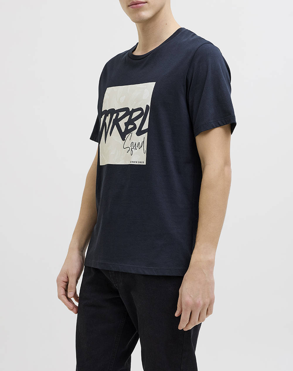 JJ REBEL JREBBERN BOX TEE SS CREW NECK