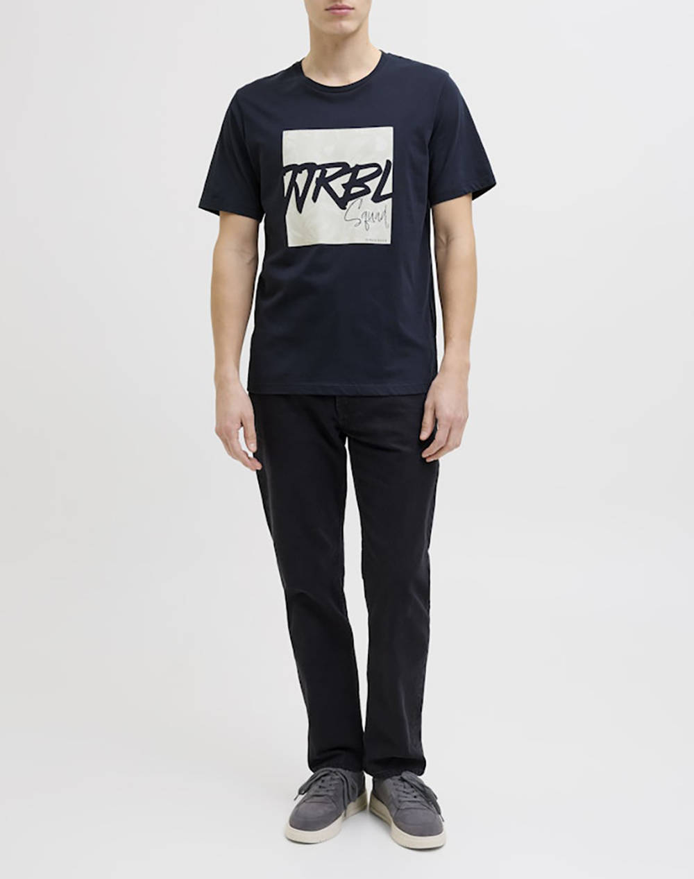 JJ REBEL JREBBERN BOX TEE SS CREW NECK