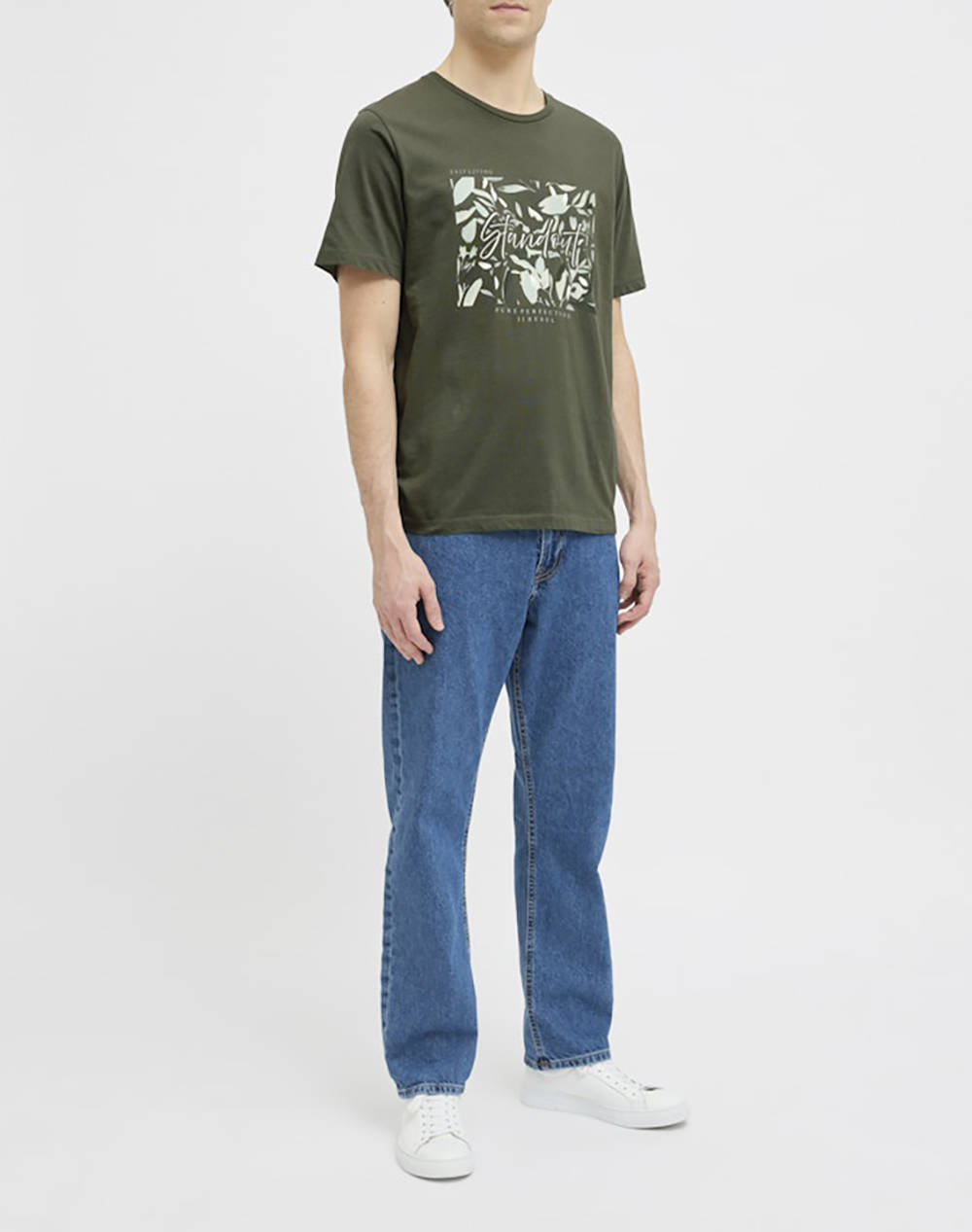 JJ REBEL JREBBERN BOX TEE SS CREW NECK
