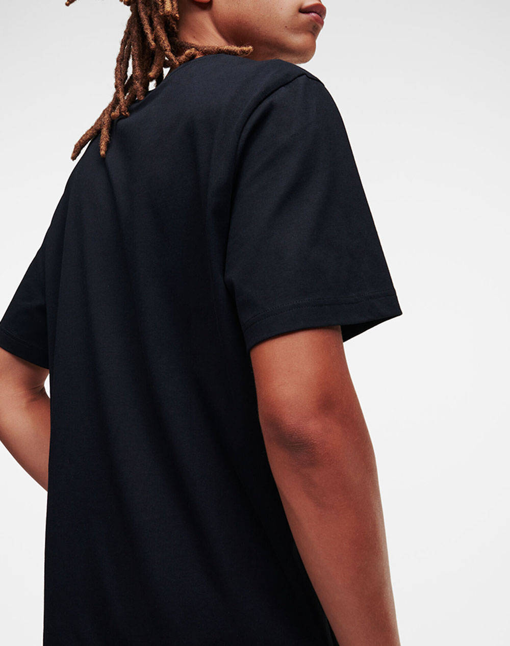 KARL LAGERFELD KLJ REG SS BOX LOGO TEE