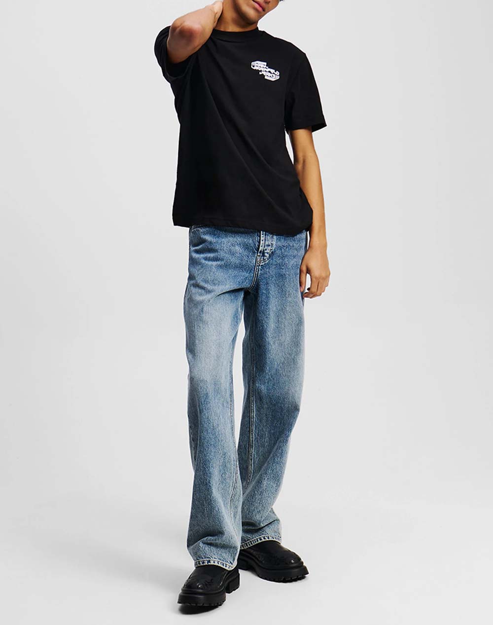 KARL LAGERFELD KLJ REG SPORT LOGO TEE