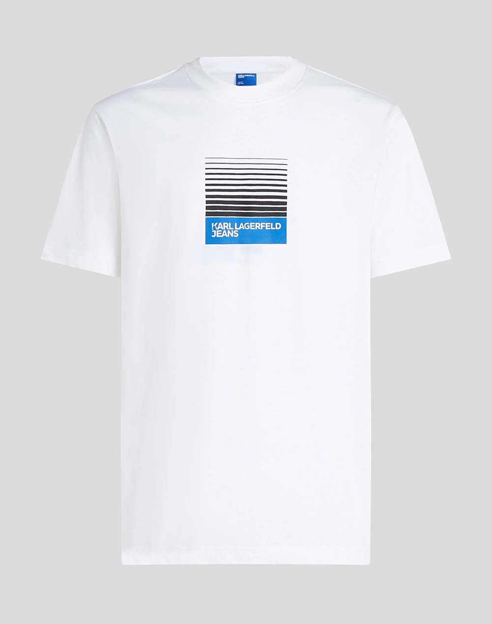 KARL LAGERFELD KLJ REG BOX FADE LOGO TEE