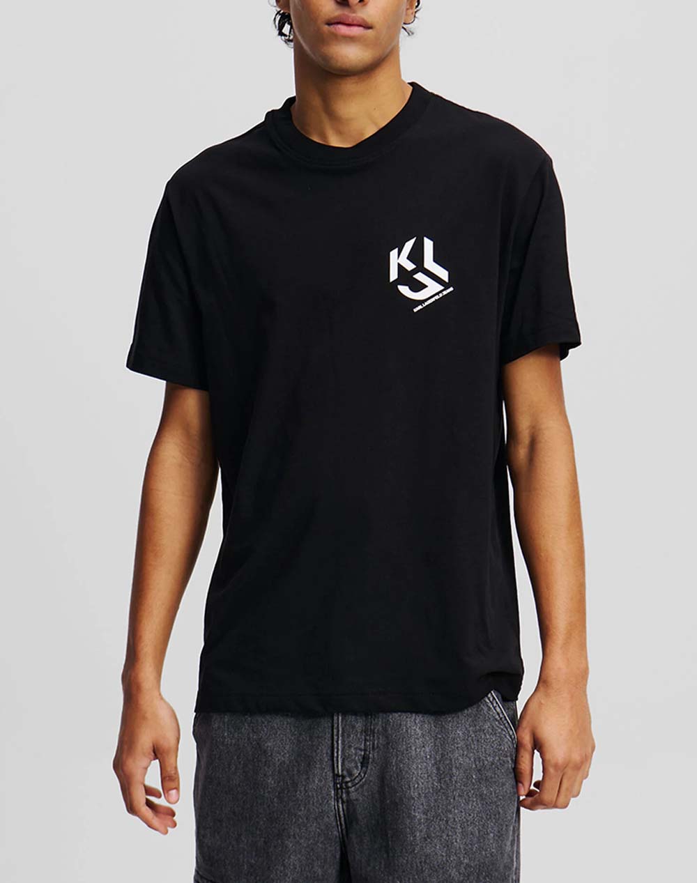 KARL LAGERFELD KLJ REG MONOGRAM TEE