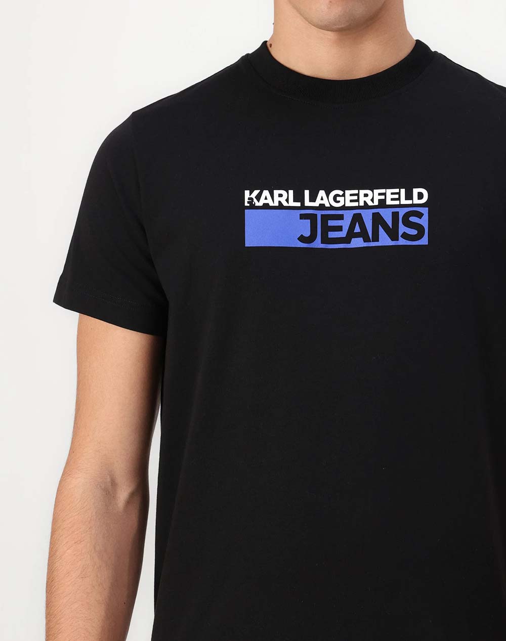KARL LAGERFELD KLJ SLIM LOGO TEE