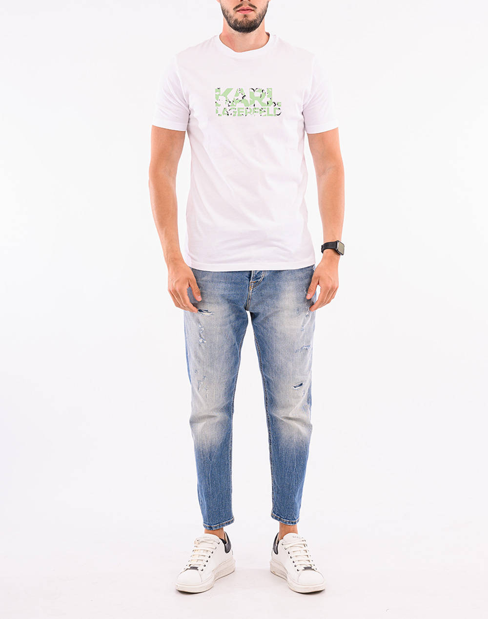 KARL LAGERFELD T-SHIRT CREWNECK