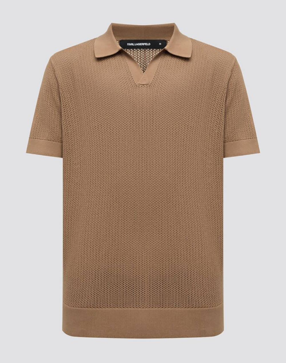 KARL LAGERFELD KNIT POLO 1/2